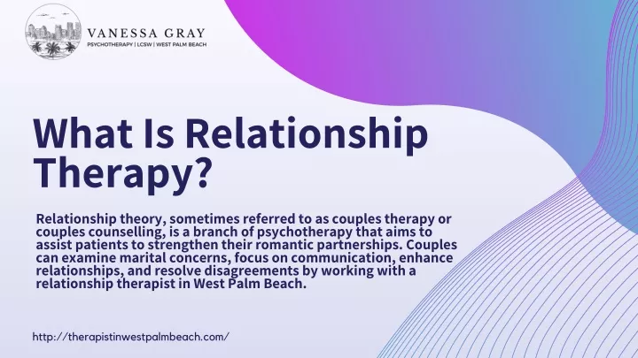 Ppt Couple Therapy West Palm Beach Therapist West Palm Beach Fl Powerpoint Presentation Id 6319