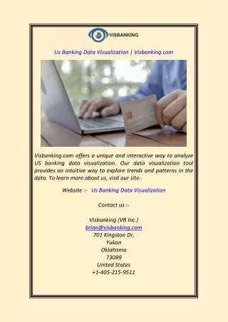 us banking data visualization visbanking com