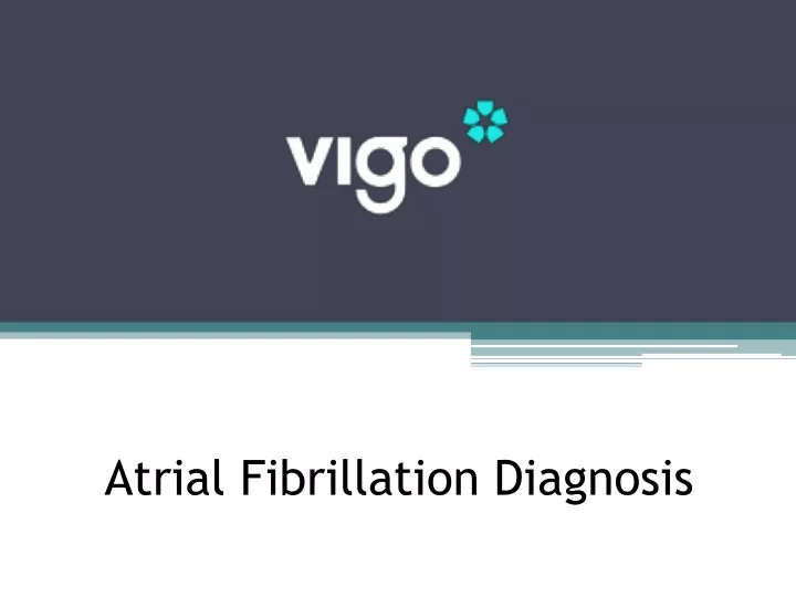 atrial fibrillation diagnosis