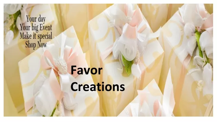 favor creations