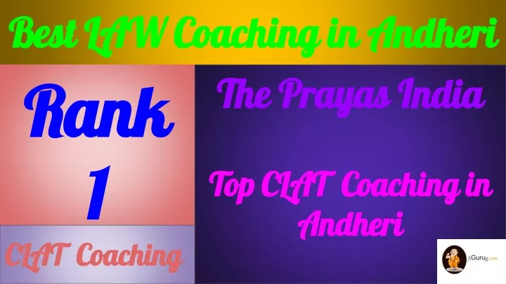 best law coaching in andheri