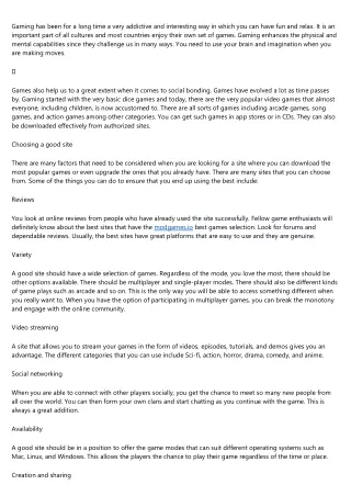 10 Things We All Hate About modgames.io