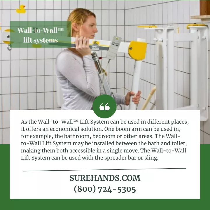 wall to wall lift systems