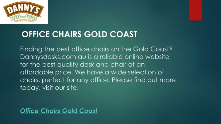 office chairs gold coast