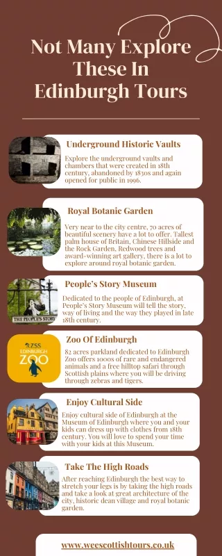 Not Many Explore These In Edinburgh Tours