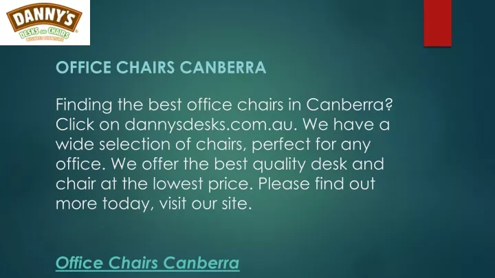 office chairs canberra