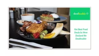 Get Best Food Deals In New Zealand By Dealbuddy