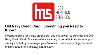 old navy credit card everything you need to know