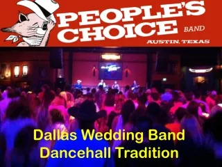 Dallas wedding band Dancehall Tradition