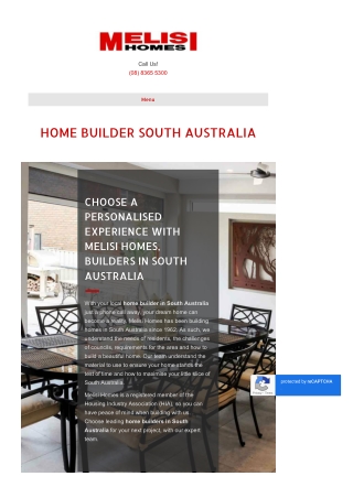 New Home Builder Adelaide