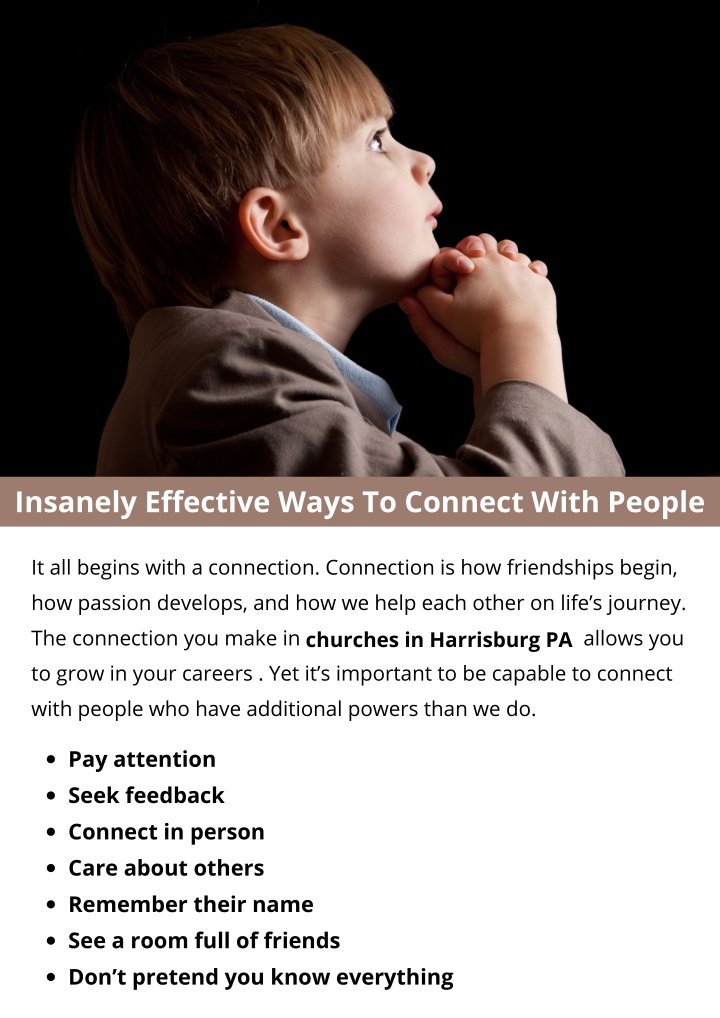 insanely effective ways to connect with people