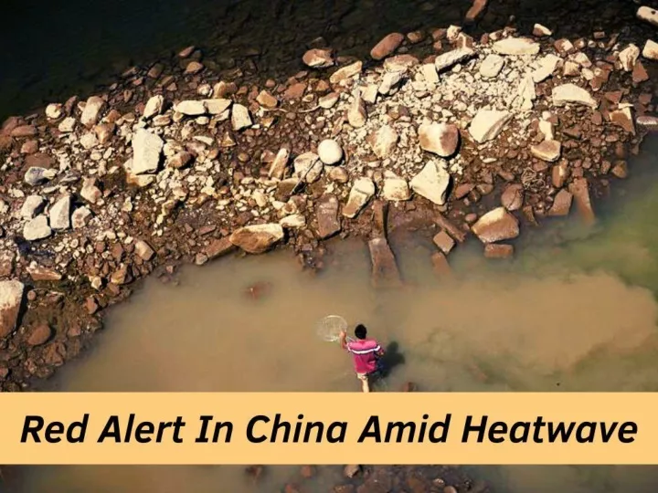 red alert in china amid heatwave