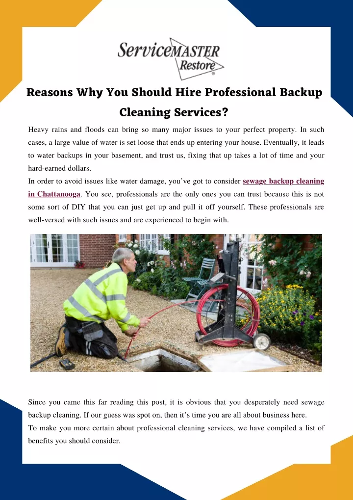 reasons why you should hire professional backup