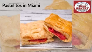 Pastelitos in Miami