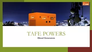 Generators For Business