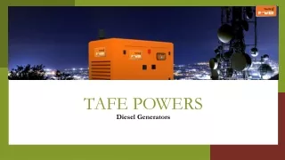 tafe powers