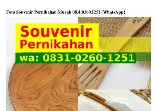 Foto Souvenir Pernikahan Murah Ö831_Ö2ᏮÖ_1251(whatsApp)