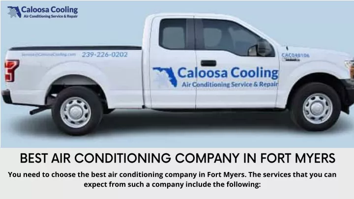 best air conditioning company in fort myers