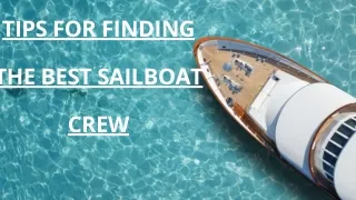 Tips for finding the best Sailboat crew