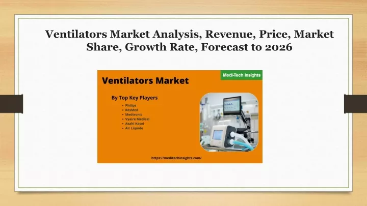 ventilators market analysis revenue price market