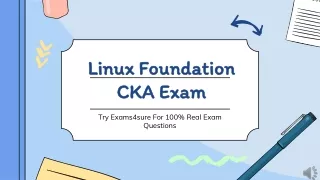 Prepare Your Linux Foundation CKA Exam Dumps 2022