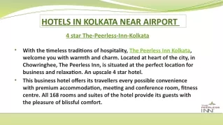 Hotels in kolkata near airport