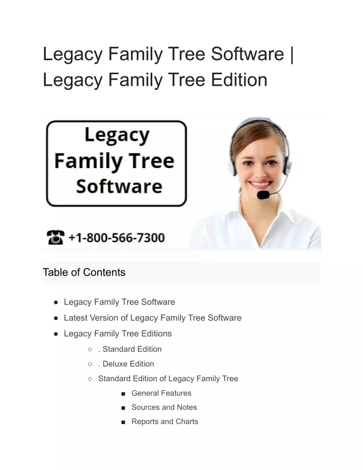 legacy family tree software legacy family tree
