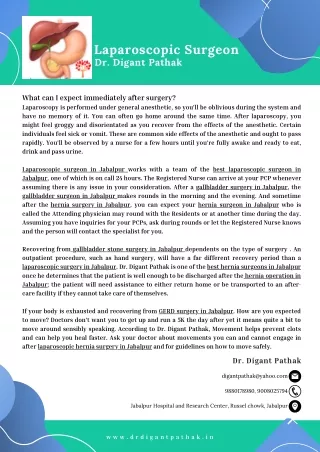 laparoscopic surgeon dr digant pathak