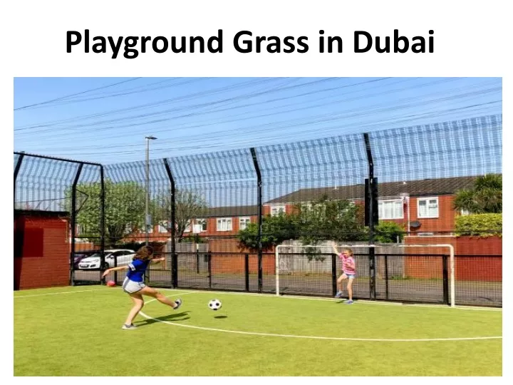 playground grass in dubai