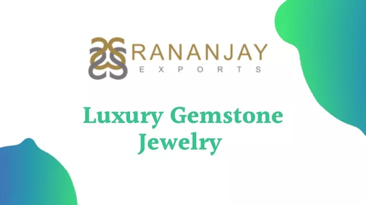 luxury gemstone jewelry