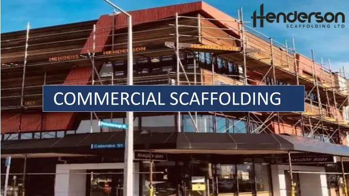 commercial scaffolding