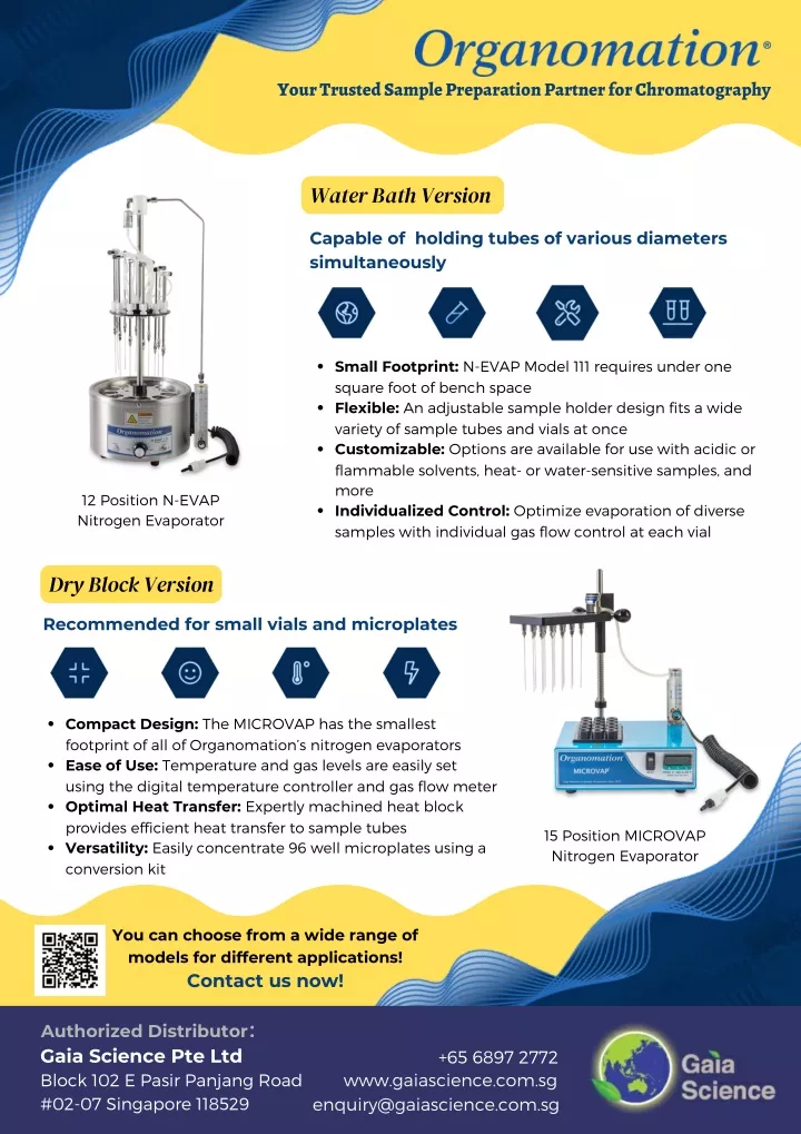 your trusted sample preparation partner