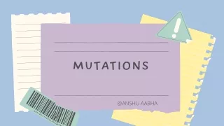 MUTATIONS (1)