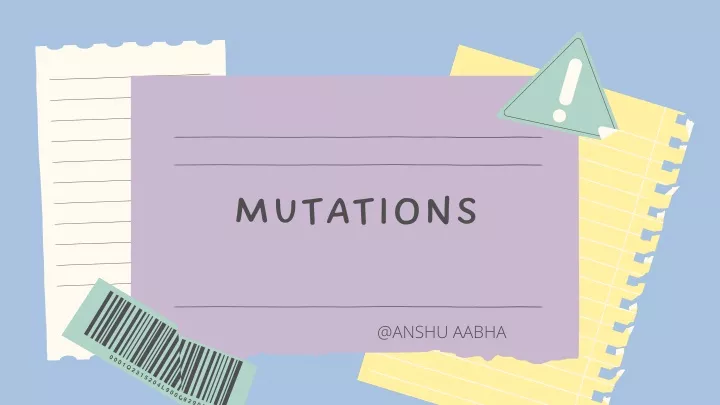 mutations