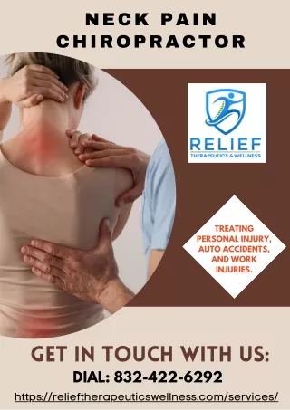 Neck Pain Chiropractor | Skilled Professionals - Relief Therapeutics & Wellness