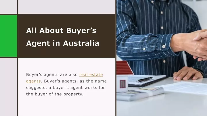 all about buyer s agent in australia