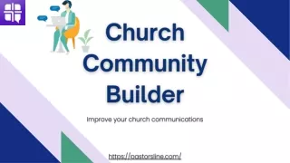 Church Community Builder | PastorsLine
