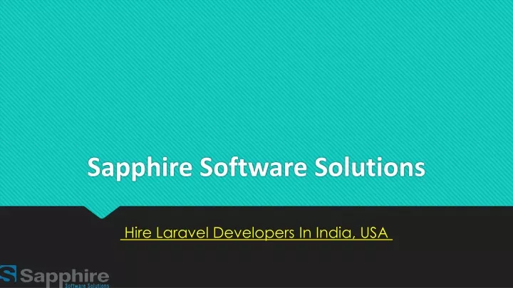 sapphire software solutions