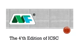 the 4 th edition of icsc