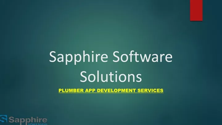 sapphire software solutions