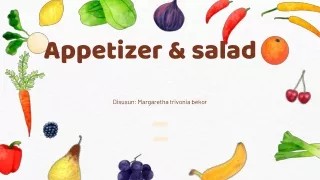 a ppetizer salad