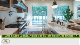 Tips for buyers who buying a home first time