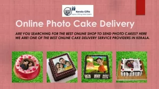 Photo Cake, Personalized and Online Photo Cake delivery in Kerala at Keralagifts