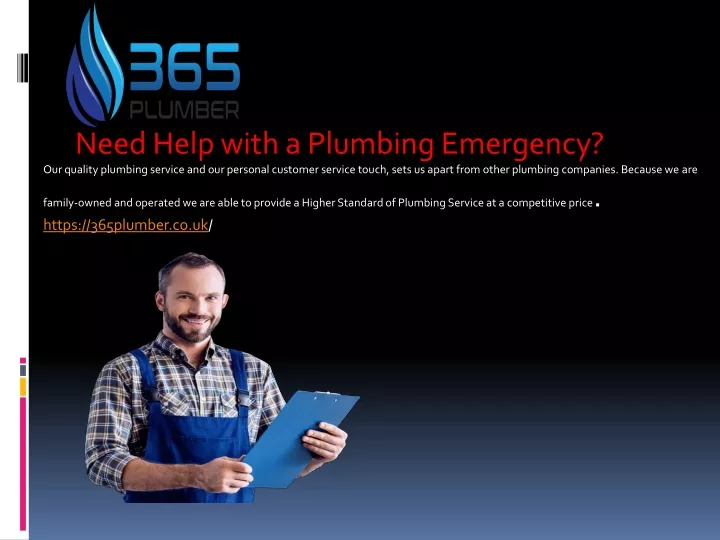 need help with a plumbing emergency our quality