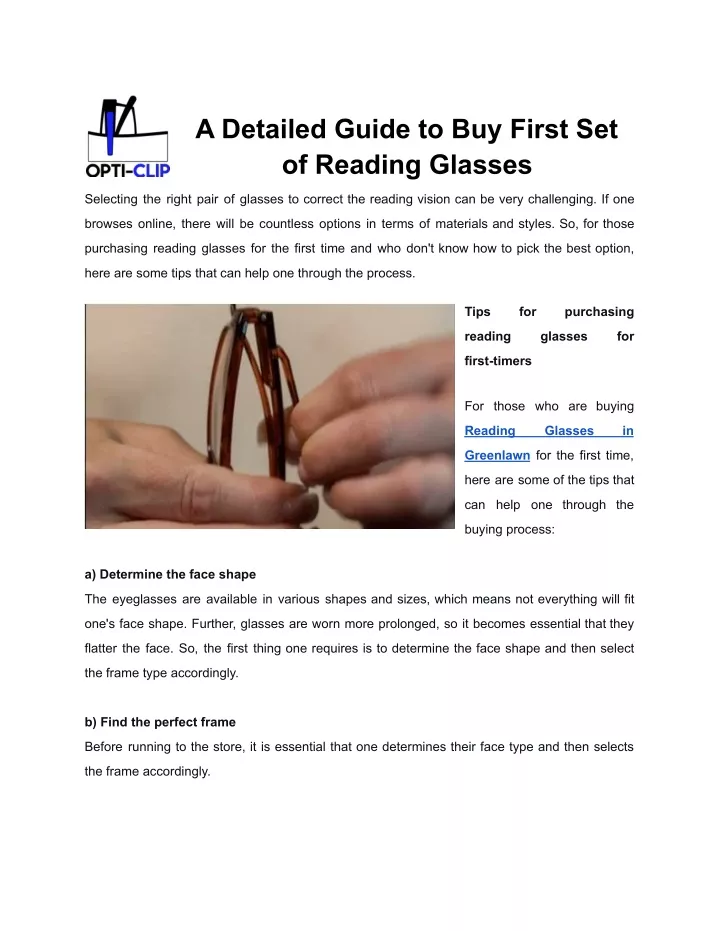 a detailed guide to buy first set of reading