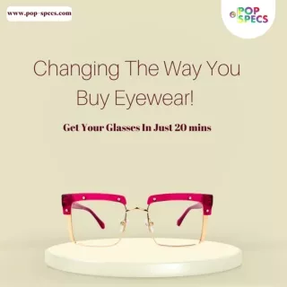 Affordable Eyewear  Pop Specs