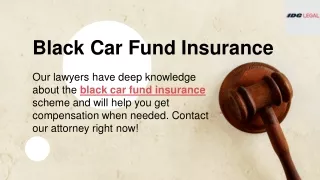 Black Car Fund Insurance