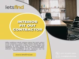 Best Office Interior Design & Fit Out Contractors Dubai UAE