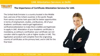 uae attestation services in delhi