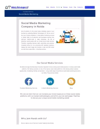 Social Media Marketing Company in Noida